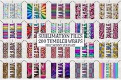 20oz Mama Tumbler Skinny Straight Sublimation files Product Image 9