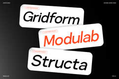 Okrite Modern Geometric Sans Serif Font Product Image 8