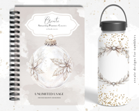 White Christmas Clipart, Vintage PNG Product Image 8