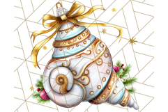 Christmas Penguins The Beach Clipart PNG, Tropical Holiday Product Image 4
