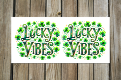 St. Patrick's day vibes | 4 green Mug sublimation designs P2 Product Image 4