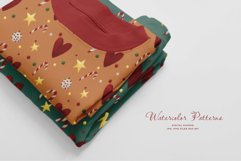 Christmas Patterns Santa Winter Print Digital Paper JPEG Product Image 8