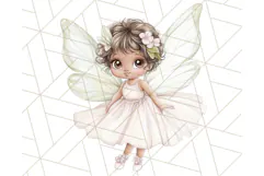 Pastel Fairies and Butterflies PNG, Spring Fantasy Clipart Product Image 4