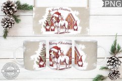Merry Christmas Mug Wrap - Christmas Mug Sublimation Product Image 1