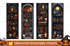 Spooky Halloween Bookmarks, Magic Bookmark PNG Product Image 1