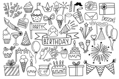 Party Doodle Clipart Product Image 2