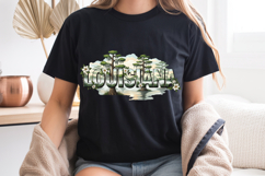 Louisiana PNG, Vintage State Pride Sublimation Design Product Image 8