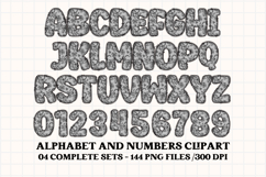 Elegant Bride png Clipart Alphabet, bride letters doodle Product Image 2