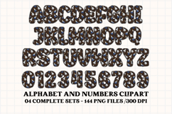 Wizard Magic School Alphabet Clipart, wizard letters doodle Product Image 2