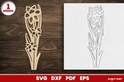 Floral Bookmarks SVG Bundle | Laser Cut File Product Image 6