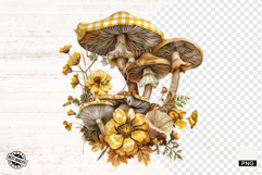 Gingham Mushroom Png - Mushroom Clipart Product Image 1