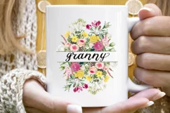 Granny Flower Png | Sublimation Design | Sunflower Donwload Product Image 7