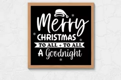 Merry christmas to all to all a goodnight SVG Product Image 3