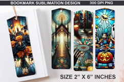Bookmarks Sublimation - Halloween Holly Berries PNG Design Product Image 1
