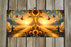 Romantic sunflowers | 8 summer Mug Sublimation designs Product Image 8