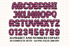 Halloween Alphabet png clipart, halloween letters doodle Product Image 2
