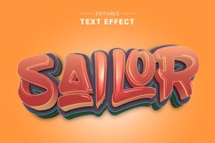 Editable Text Effect for Illustrator. Vector Graphic styles Product Image 1