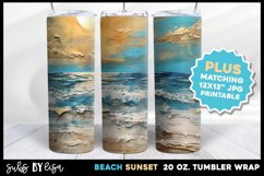 3D Summer Sublimation Tumbler Wraps Design 20 oz Product Image 10