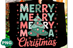 Merry Christmas Tree Png, Christmas Png Product Image 1