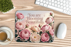 Inspirational Quotes Mouse Pad, Motivational PNG Sublimation Product Image 1