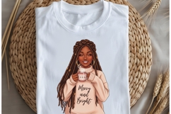 Christmas motivational women png design for T-shirts Product Image 5