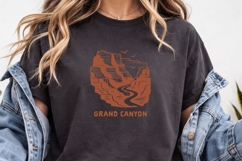 Grand Canyon National Park SVG | Canyon Illustration Product Image 3