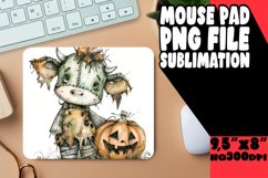 Halloween Cow Mouse Pad Design for PNG Product Image 1