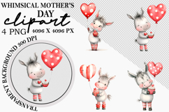 Whimsical Mother's Day clipart Png Product Image 1