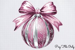 Retro Christmas Sublimation Clipart PNG Product Image 1