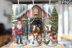 Farm Animals Tumbler Wrap - Christmas Tumbler Design Product Image 1