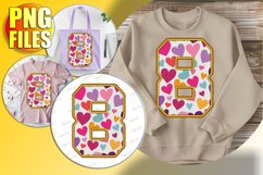 8 Doodle Letter Valentine Bright Festive Magic! Product Image 1