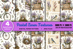 Pastel Linen Textures JPG Product Image 1