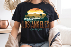 Los Angeles PNG, Hollywood Hills Palm Tree Sublimation Product Image 8