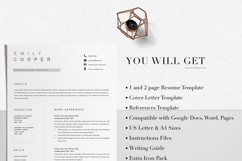 Resume Template | CV Template - Emily Cooper Product Image 9