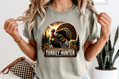 Turkey Hunter PNG, Wild Turkey Hunting Sublimation Design Product Image 8