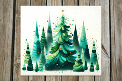Christmas tree | Xmas Sublimation tumbler design PL2 Product Image 4