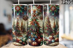 Christmas Tree Tumbler Wrap Design |High Quality 300 Dpi Product Image 1