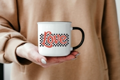 LOVE PNG | Retro Valentine’s Day Sublimation Design Product Image 5