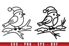 Christmas icon svg, icon png clipart, christmas outline svg Product Image 1