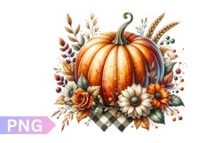Halloween Pumpkins Sublimation - Clipart PNG Design Product Image 1