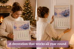 2027 Calendar - Around the World |Watercolor Travel Calendar Product Image 8