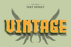 Editable Text Effect for Illustrator. Vector Graphic styles Product Image 1
