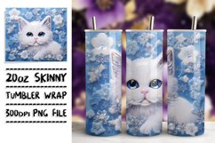 Rainbow of Cat Charm: Vibrant Sublimation Delights Product Image 1