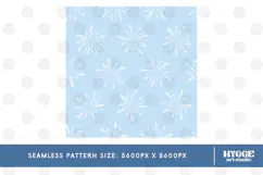 American 4th of July Patriotic Fireworks Seamless Pattern Product Image 2