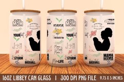 Mother's Day 16oz Can Glass Wrap, Mothers Day Can Glass Wrap Product Image 1