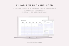 2026 Monthly Planner, Printable &amp; Fillable, A4/Letter Size Product Image 8