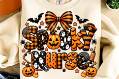 Spooky Nurse PNG, Halloween Sublimation, Trending Halloween Product Image 1