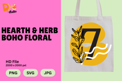 Hearth &amp; Herb Boho Floral Monogram Product Image 1
