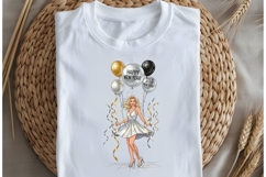 Celebration motivational woman png design for T-shirts Product Image 5