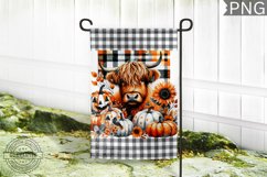 Fall Garden Flag Sublimation - Garden Flag PNG Design Product Image 1